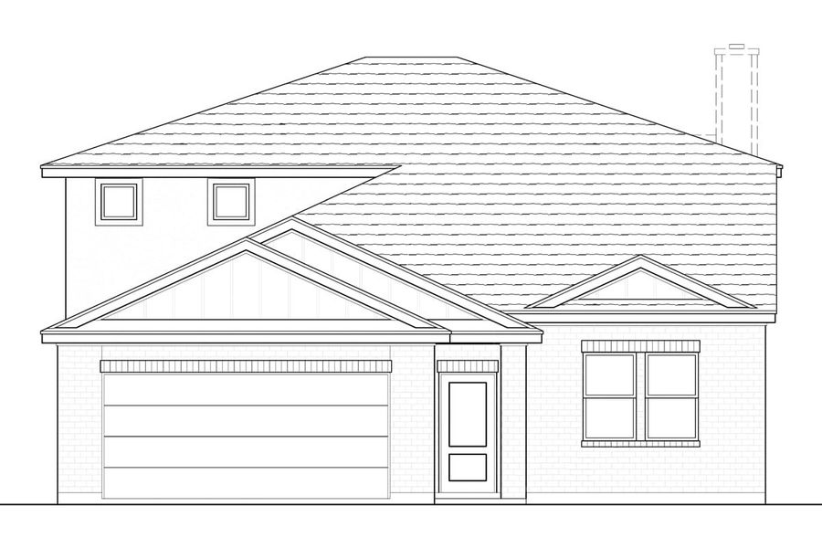 New construction Single-Family house 1817 Halas Street, Manchaca, TX 78652 Madison- photo