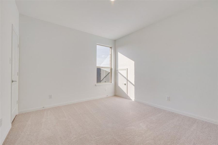 Unfurnished room featuring carpet floors