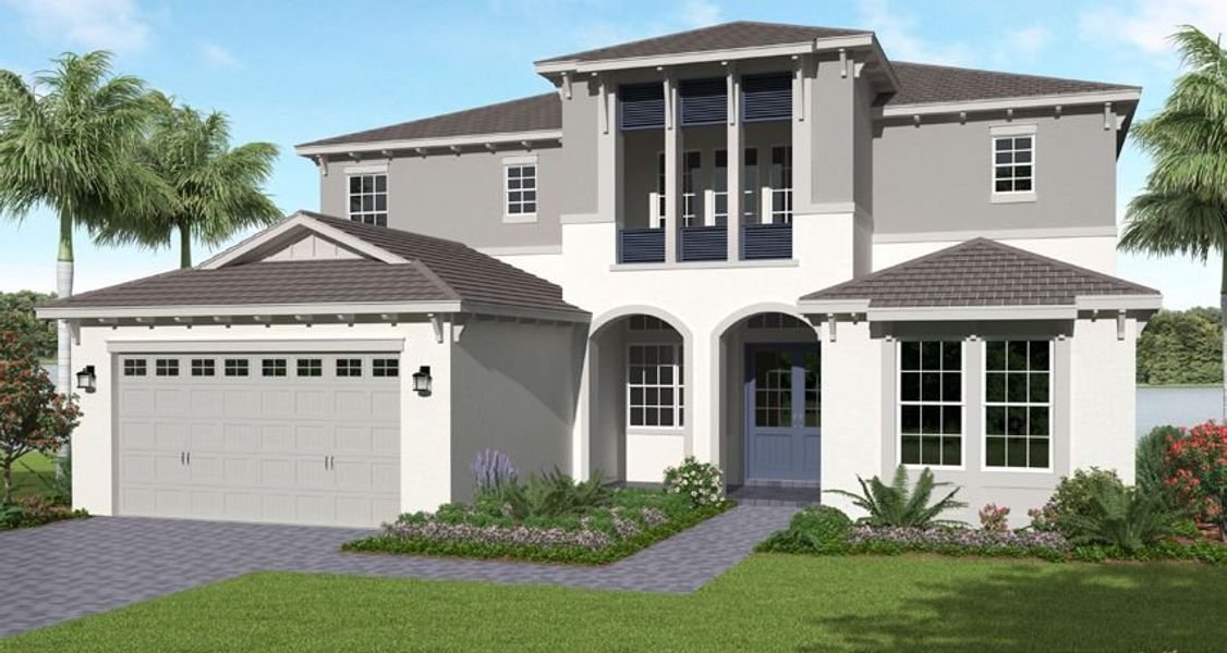New construction Single-Family house Kestrel Grand, 16610 Town Center Parkway North, Westlake, FL 33470 - photo