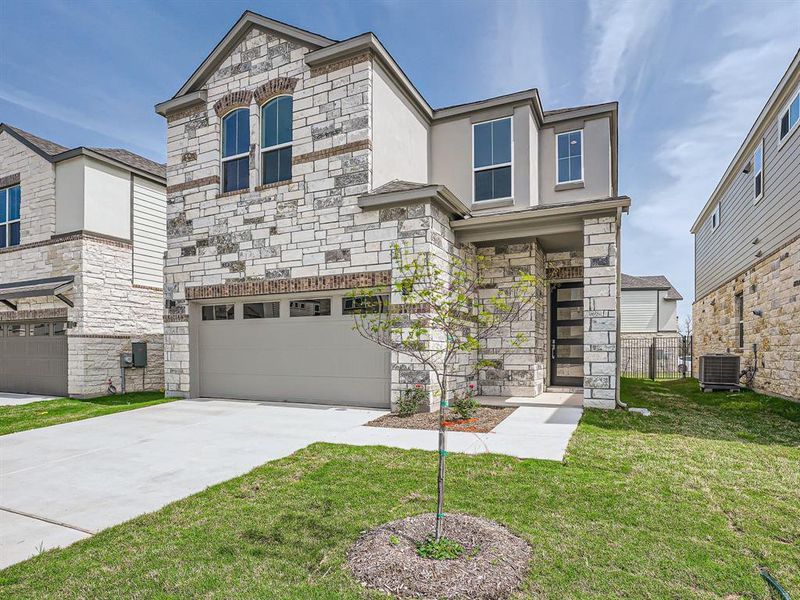 New construction Single-Family house 1531 North Red Bud Lane, Unit 37, Round Rock, TX 78665 Crowley II- photo