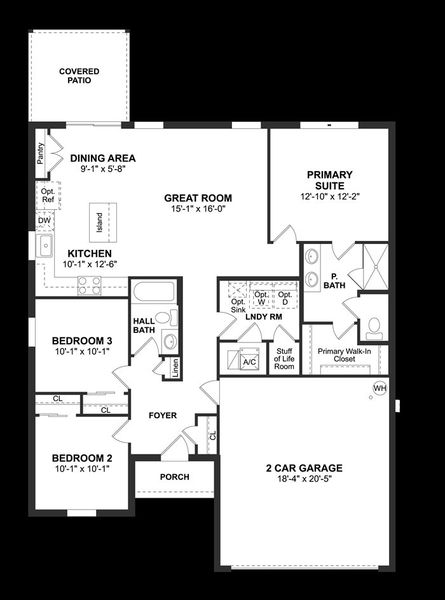 New construction Single-Family house Azalea II, 370 Parkview Drive, Palm Coast, FL 32164 - photo