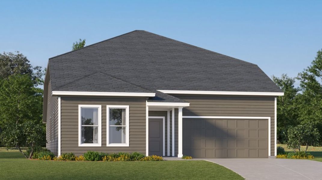Steely Exterior Rendering A