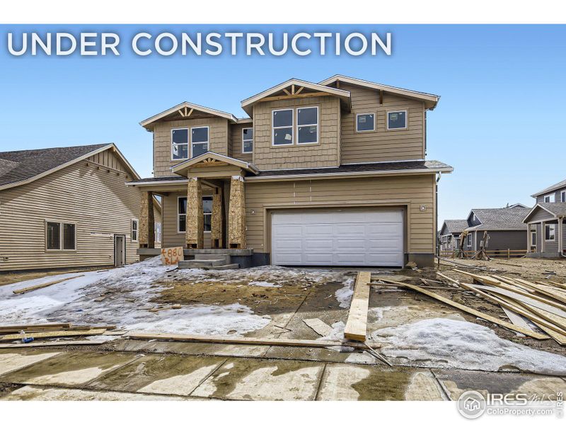 New construction Single-Family house 4880 River Landing Ave, Firestone, CO 80504 - photo