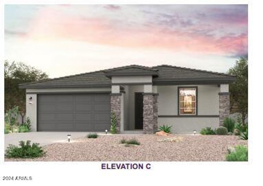 New construction Single-Family house 18021 W Avenida Del Sol Avenue, Surprise, AZ 85387 Plan 7- photo