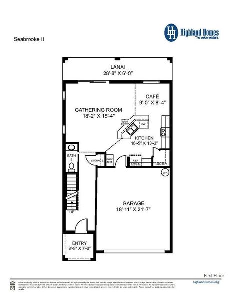 Seabrooke II - First Floor