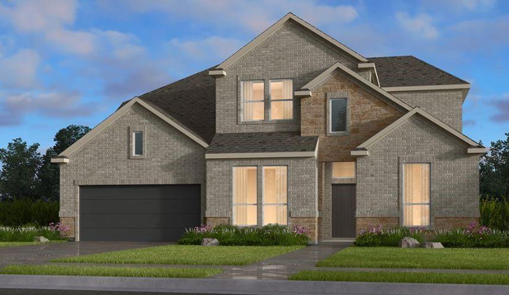 New construction Single-Family house 2117 Oudry Drive, Little Elm, TX 75068 Topaz- photo