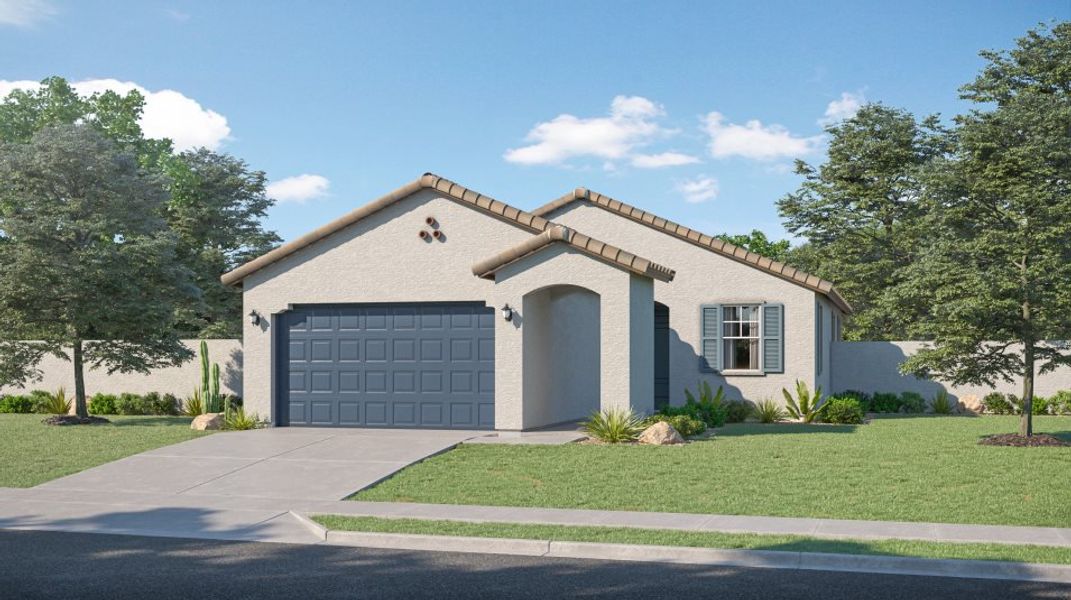 New construction Single-Family house 36450 W Mondragone Ln, Maricopa, AZ 85138 Bisbee Plan 3565- photo