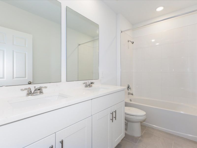 Bathroom in the Foxglove floorplan at 5166 Minneola Lane