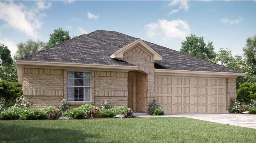 New construction Single-Family house 936 Longleaf Lane, Princeton, TX 75407 Allegro- photo