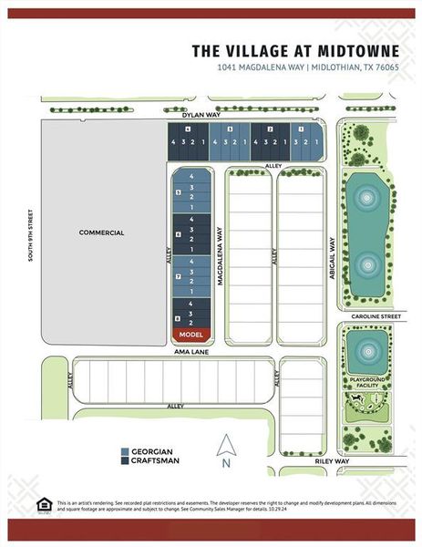 With easy access to everything that Midlothian has to offer, you'll love living in Villages at Midtowne!