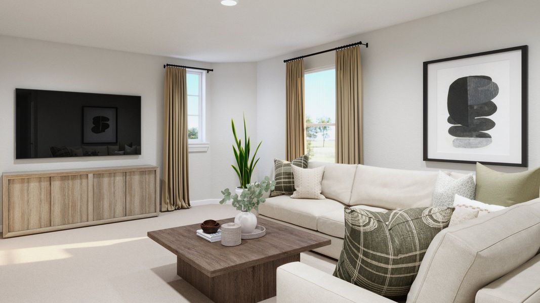 Image is a model representation and may depict options and upgrades not featured on the home available for purchase.