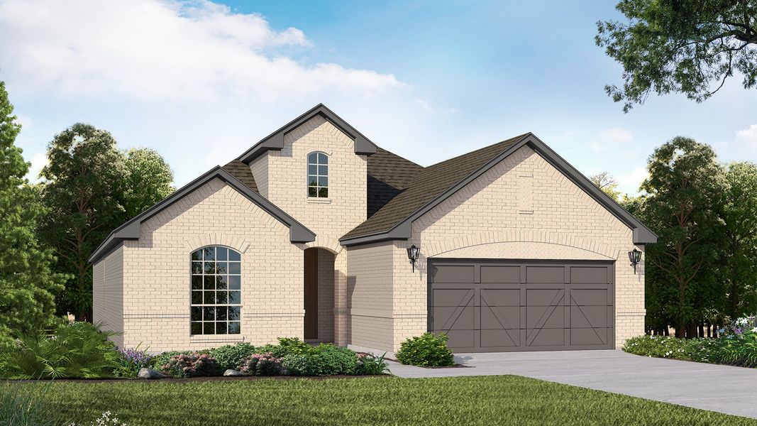 New construction Single-Family house Plan 1520, 121 Shoreview Drive, Rhome, TX 76078 - photo