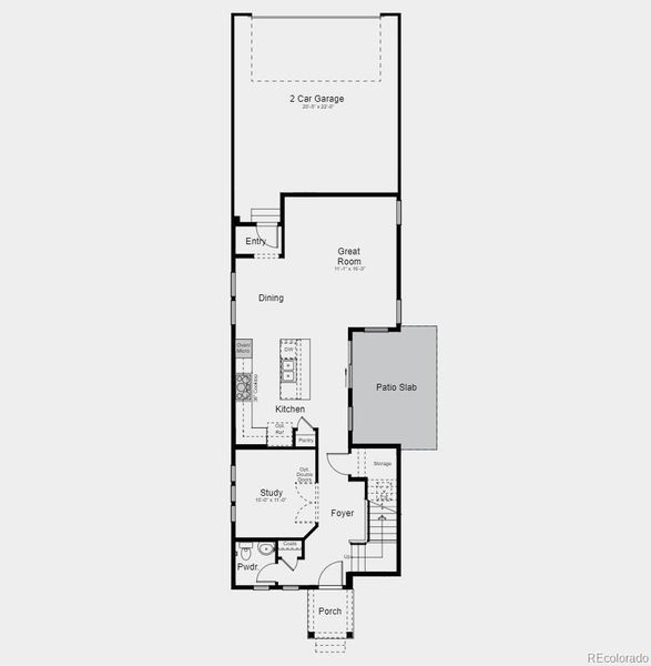 Structural options added include: patio and additional sink in Bath 2.