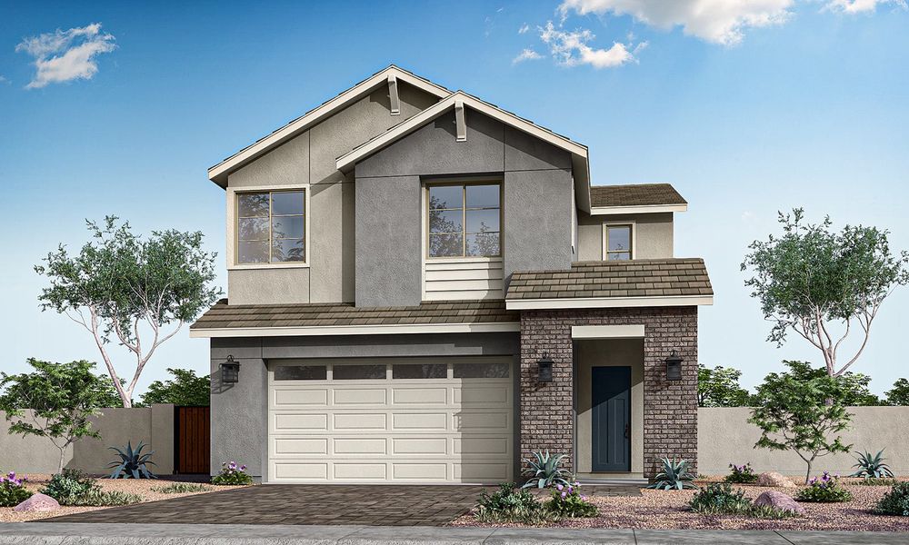 New construction Single-Family house Vineyard Plan 3004, 1506 East Coconino Way, Gilbert, AZ 85298 - photo