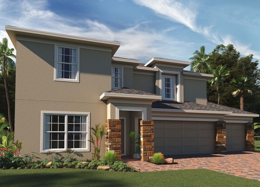 New construction Single-Family house Newcastle, 1107 Happy Forest Loop, Deland, FL 32720 - photo