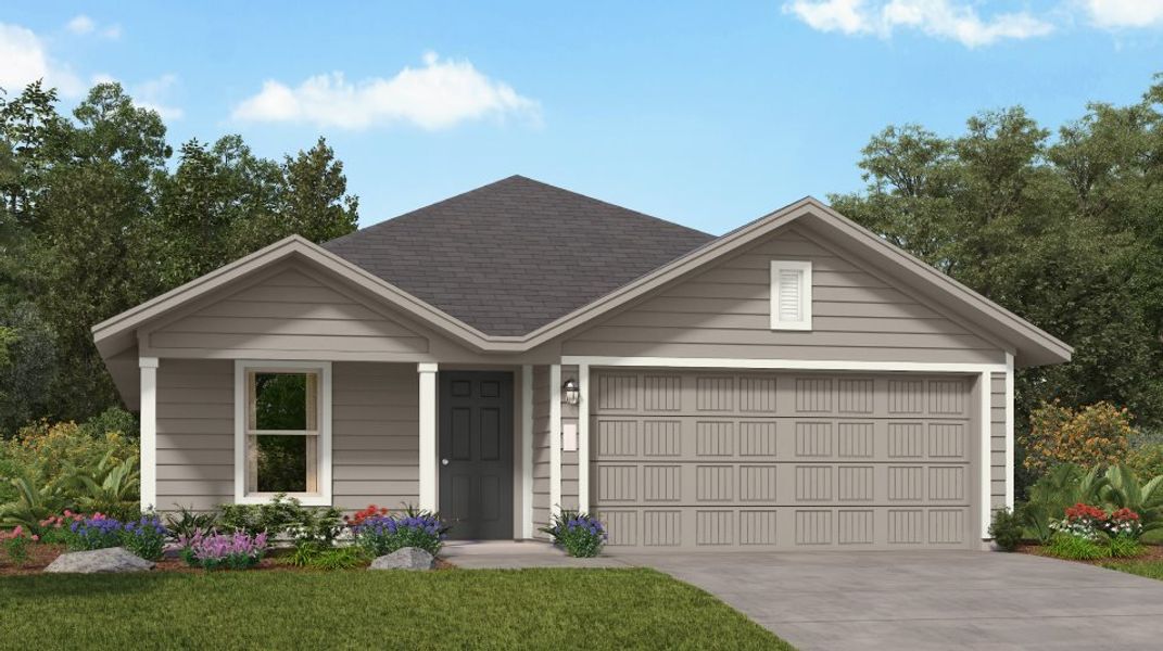 New construction Single-Family house 22823 Prairie Dog Road, Splendora, TX 77372 Whitton V- photo