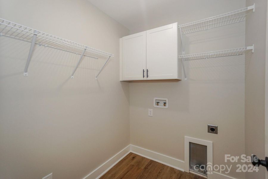 (Representative photo) The laundry room will be similar to this one.