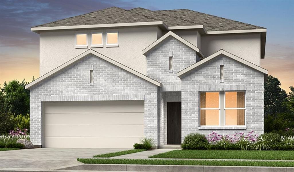 New construction Single-Family house 4003 Birdsong Crane Court, La Porte, TX 77571 Lunaria- photo