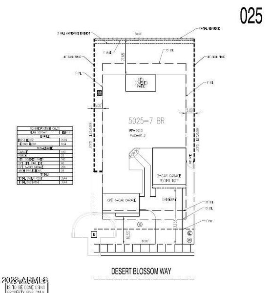 Plot Plan