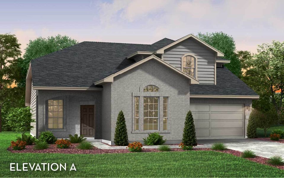 New construction Single-Family house Fitzgerald, 2928 Arbor Edge Crossing, Texas City, TX 77568 - photo