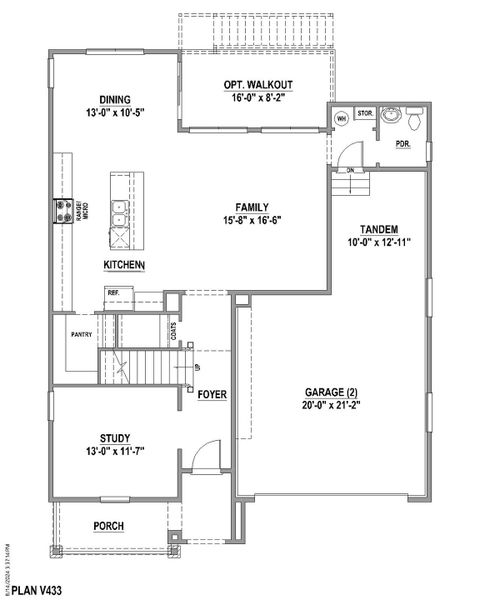 Plan V433 1st Floor