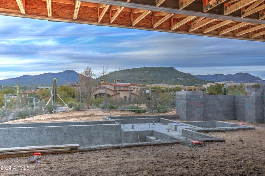 Covered Patio-View