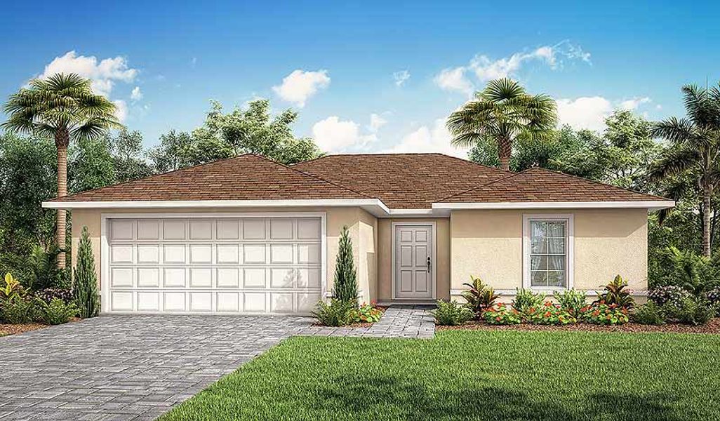 New construction Single-Family house Ocean Breeze, 3174 Southwest Savona Boulevard, Port St. Lucie, FL 34953 - photo