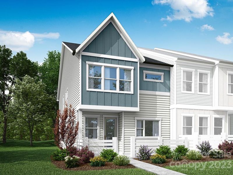 New construction Townhouse house 109 C Forest Lake Boulevard, Mooresville, NC 28117 Plan 2- photo