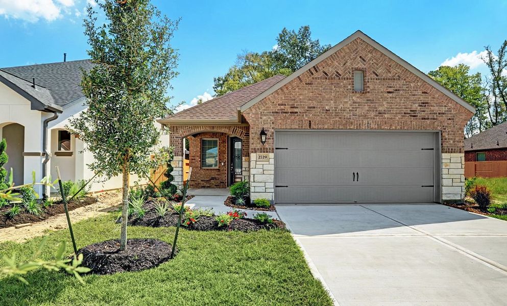 New construction Single-Family house 3029, 13222 Wood Leaf Park, Tomball, TX 77375 - photo