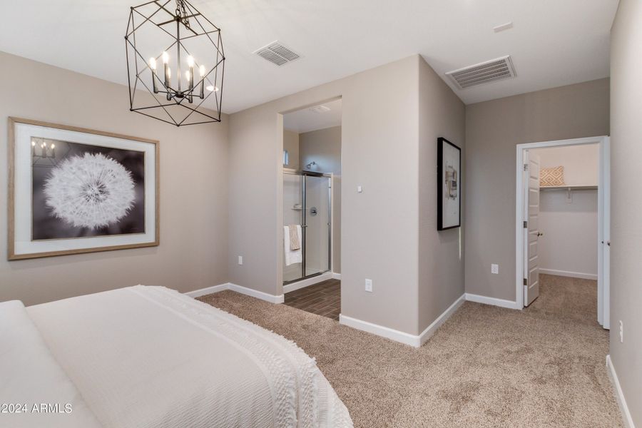 Palo Verde Model_Owners Suite Bedroom 1