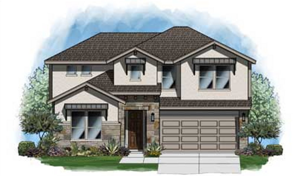 New construction Single-Family house 2372, 1201 Horizon View Drive, Georgetown, TX 78628 - photo