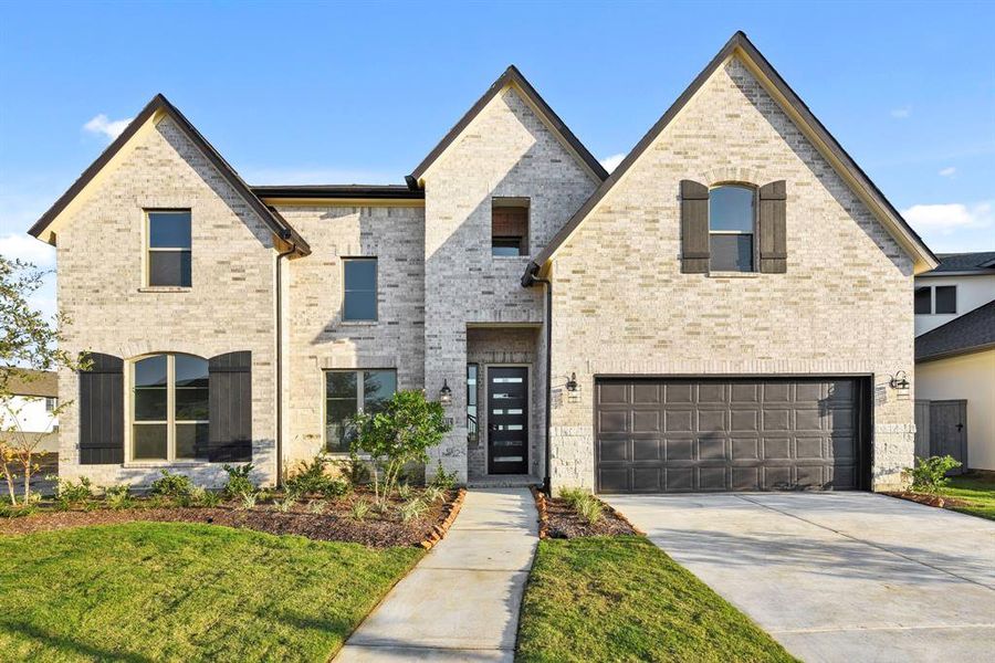 MOVE IN READY!! Westin Homes NEW Construction (Carter IX, Elevation K) Two story. 5 bedrooms, 4.5 baths.