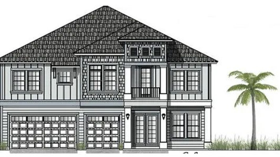 New construction Single-Family house Plan 3611, 49 Courtney Oaks Drive, Saint Augustine, FL 32092 - photo