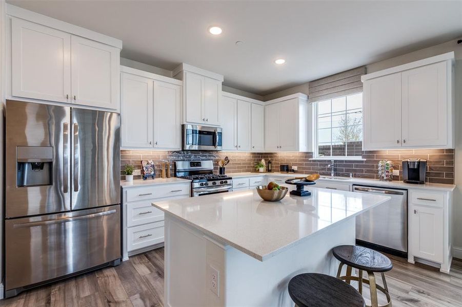 Beautiful and packed with space and style, this new kitchen is a chef's dream!