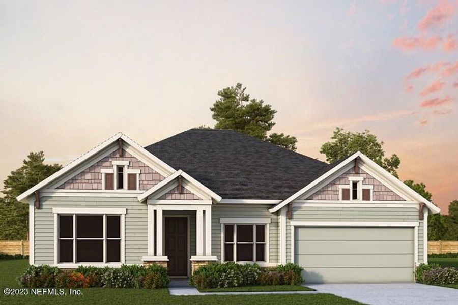 New construction Single-Family house 84 Canopy Forest Dr, Saint Augustine, FL 32092 - photo