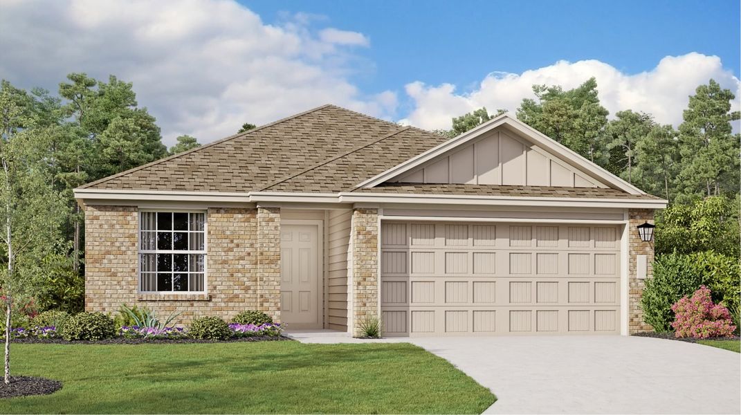 New construction Single-Family house 1039 Worshan Terrace, San Antonio, TX 78221 Thayer- photo