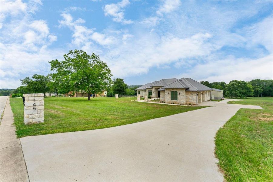 Long driveway