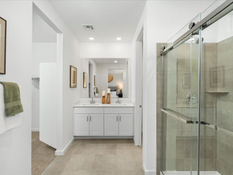 Bathroom in the Jubilee Floorplan at Silva Farms