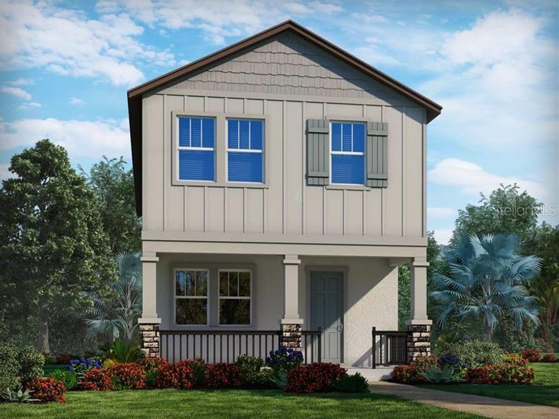 New construction Single-Family house 14395 Braemar Street, Winter Garden, FL 34787 Faulkner- photo