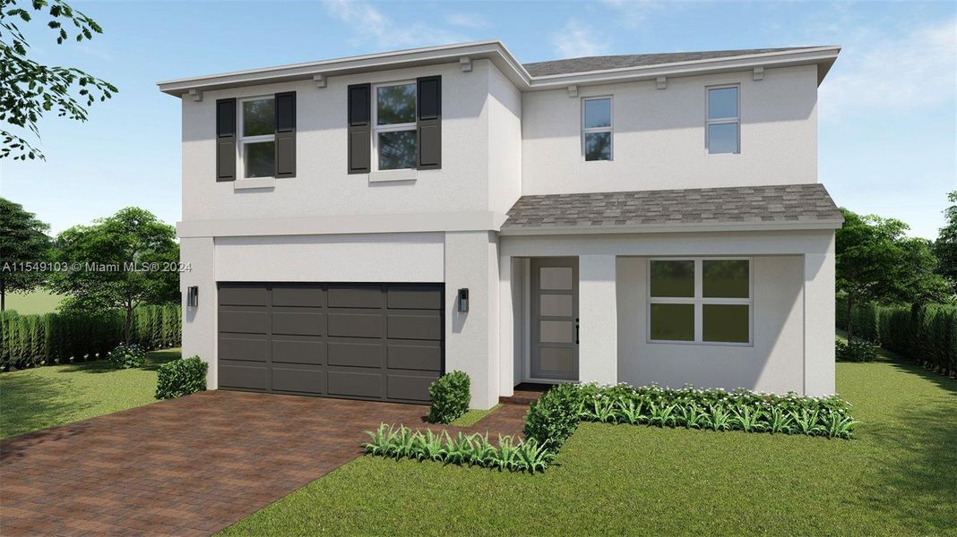 New construction Single-Family house 12958 Sw 266 Terrace, Miami, FL 33032 Galen- photo