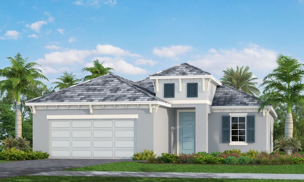 New construction Single-Family house White Star, 2618 Paradise Plum Drive, Sarasota, FL 34240 - photo