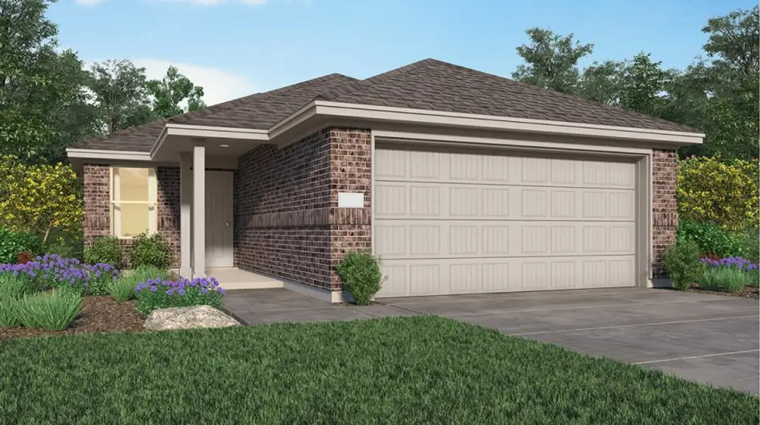 New construction Single-Family house 18598 Cepagatti Drive, New Caney, TX 77357 Windhaven II- photo