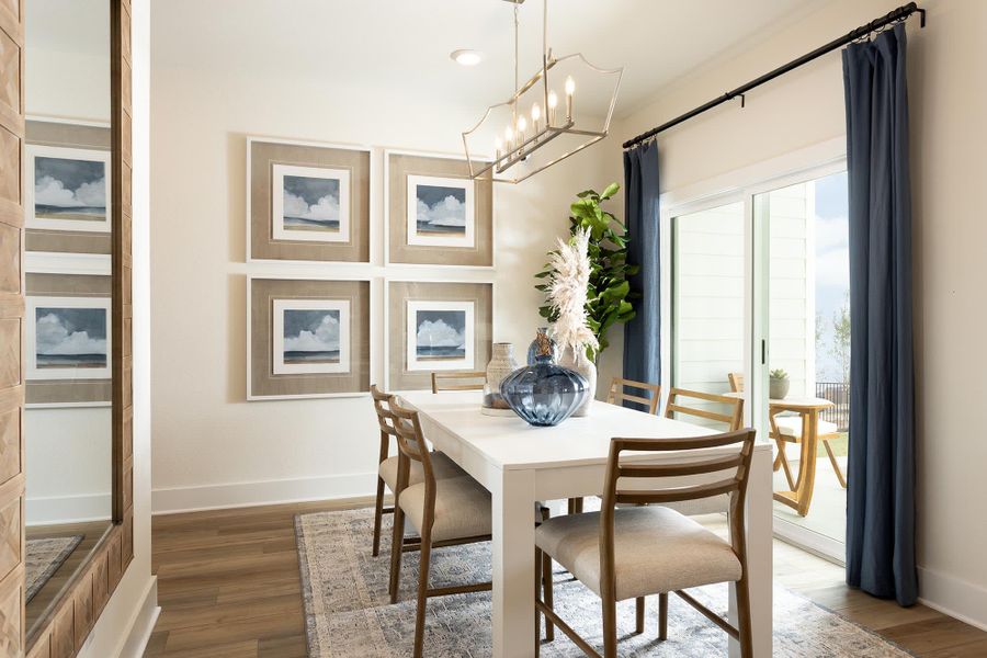 Dining Room | Ellie at Avery Centre in Round Rock, TX by Landsea Homes
