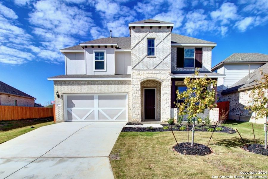 New construction Single-Family house 1691 Dirndl, New Braunfels, TX 78132 Premier Series - Rosewood- photo
