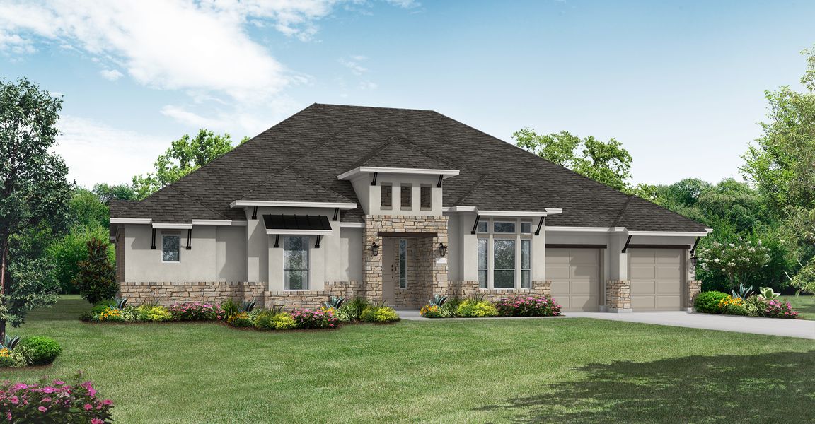 New construction Single-Family house Grapeland (3351-DL-70), 1741 Kyle Court, Prosper, TX 75078 - photo