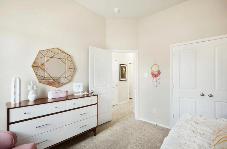 Bedroom 3 | Concept 2065 at Silo Mills - Select Series in Joshua, TX by Landsea Homes