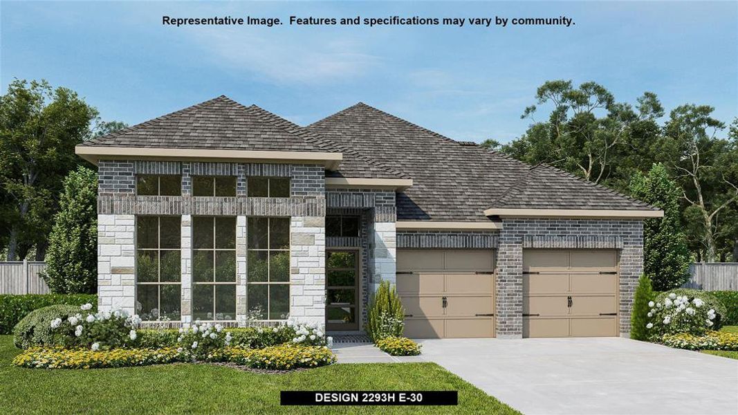 New construction Single-Family house Design 2293H, 5615 Kyle Joseph Drive, Leander, TX 78628 - photo