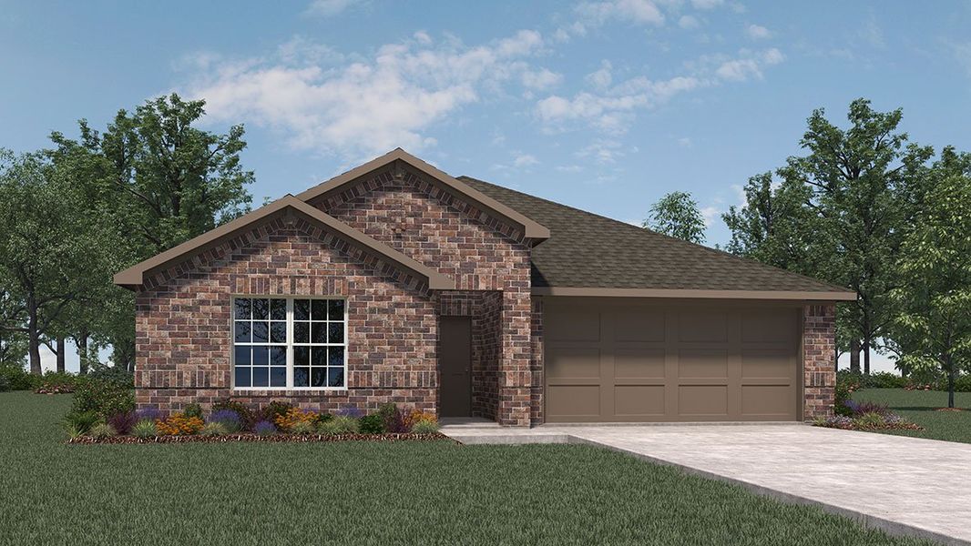 New construction Single-Family house Burnet, 3912 Waving Willow Way, Rosenberg, TX 77469 - photo
