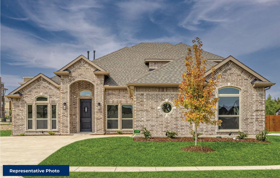 New construction Single-Family house Hilton FSW, 812 South Hidden Lake Drive, DeSoto, TX 75115 - photo