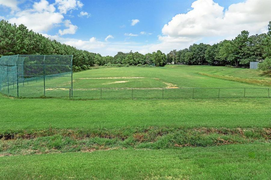 Have fun in the sun on the recreation fields located in this lovely community.